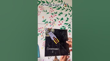 India successfully launches Chandrayaan3 | Easy Chandrayaan craft #craft #isro #chandrayaan3 #shorts