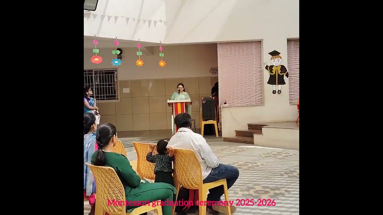 Montessori Graduation ceremony 2025-2026