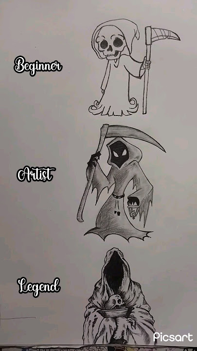 How to draw grim reaper | Grim Reaper drawing #shorts #drawing #art
