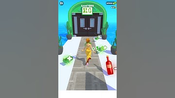 Run Rich 3D Level 1244 Gameplay Walkthrough Android #Shorts