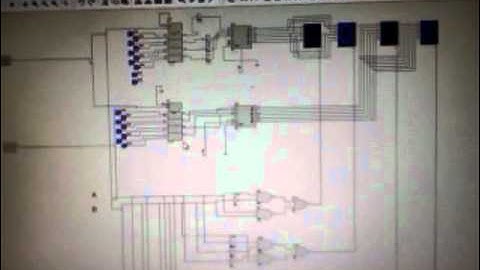 Circuito multiplexador para 4 displays de 7 segmentos