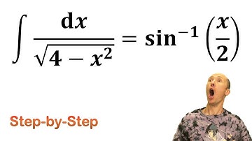 Trig Substitution Integral 1/sqrt(4-x^2) - step-by-step 💪