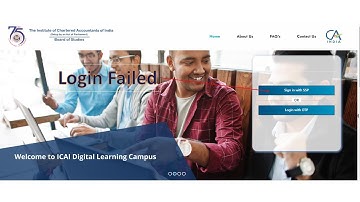 Failed to login on new portal of self paced module ICAI [SPOM] | How to solve the issue #cafinal