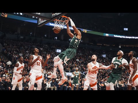 Highlights: Giannis Antetokounmpo Scores 22 Points vs. Raptors | 11.04.25