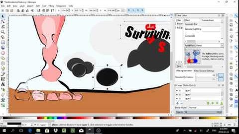 Apply Multiple Filters in Inkscape