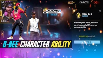 NEW CHARECTER D-BEE ABILITY TESTING MOMENT SPEED AND ACCURACY TEST || ADAM VS D-BEE RACE