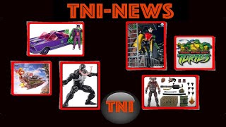 TNInews  New Marvel Legends Venom, McFarlane Toys 66 Batman Jokermobile, Super7 2003 TMNT And More