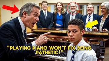 Principal told Black Boy to Play Piano as a Joke—What Happened Next Shocked the Whole School!