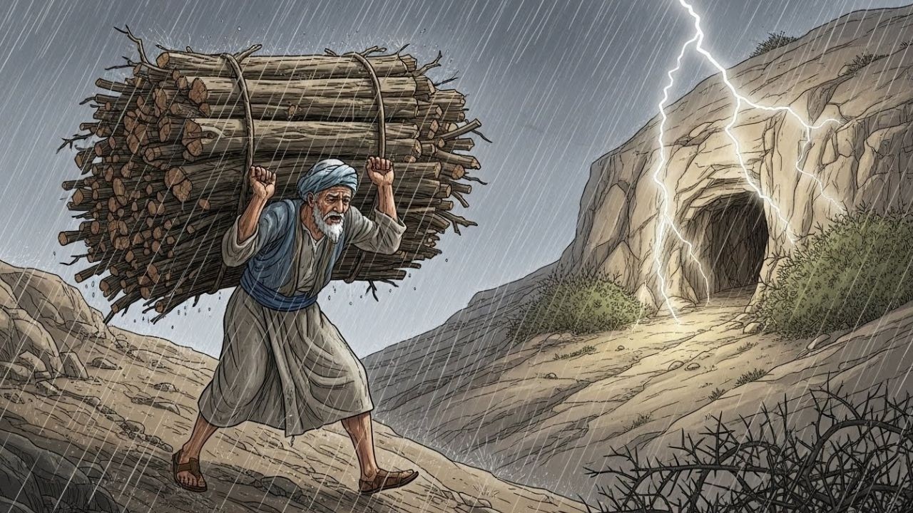 هرب من العاصفة إلى كهف مهجور.. وما وجده بالداخل صدم أهل القرية للأبد!