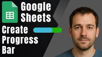 Google Sheets: How to Create a Simple Progress Bar (2025 Tutorial)