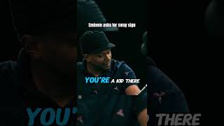 Eminem asks for a sign #eminem #interview