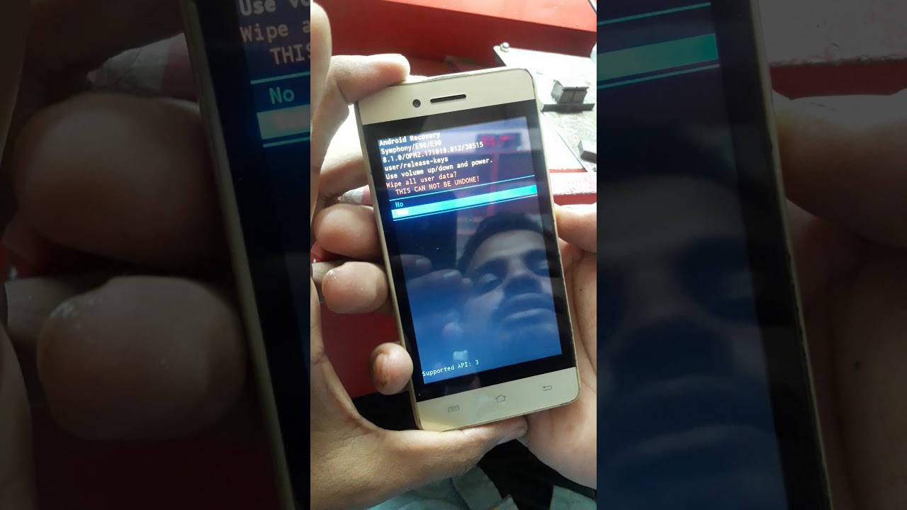 symphony e90 reset solution