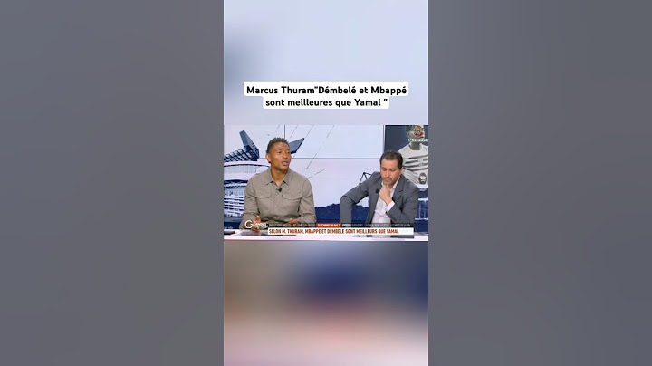 Marcus Thuram"Démbelé et Mbappé sont meilleures que Yamal "