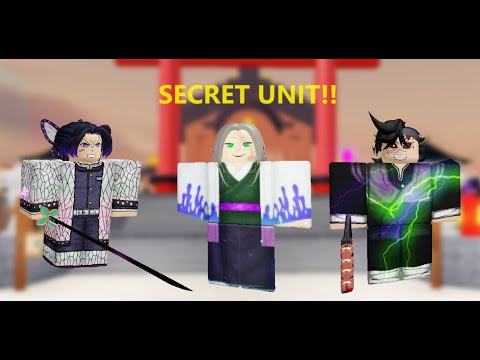 *HOW TO GET SECRET UNIT* | ROBLOX Demon Slayer Tower Defense