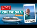Live Cruise Q&A