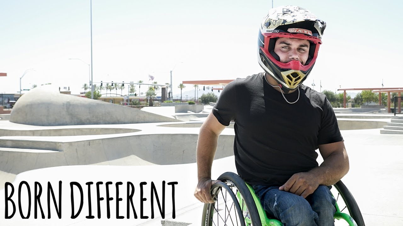 Wheelchair Skater Pulls Stunts You Won't Believe! | BORN DIFFERENT