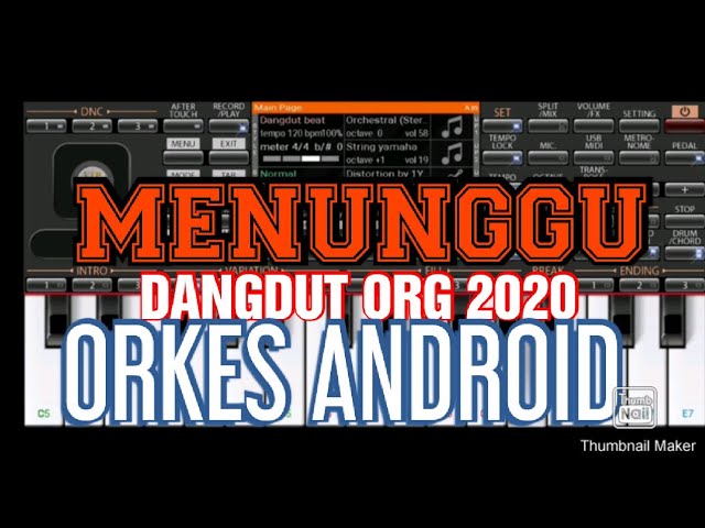 Menunggu - karaoke dangdut ORG 2020 class=