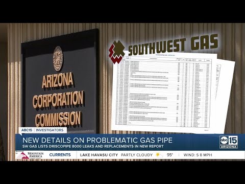 Report shows SW Gas efforts with problematic natural gas pipe