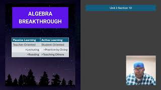Algebra Breakthrough Unit 2 Section 10