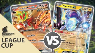 League Cup Round 1: Gouging Fire ex VS Miraidon ex