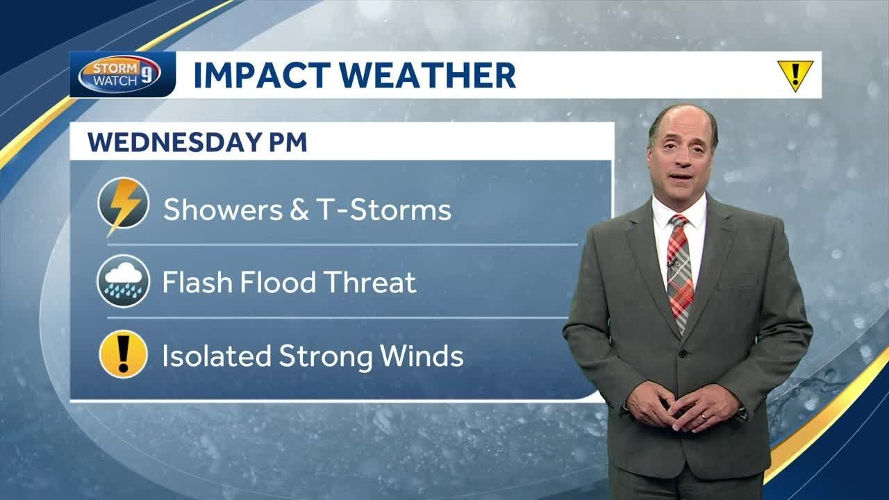 Video: Strong storms could mean flash flooding - YouTube
