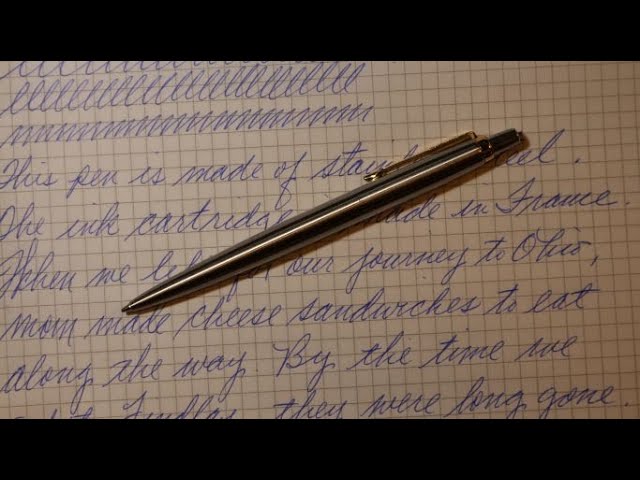 Parker Jotter Ballpoint Pen Review — The Pen Addict