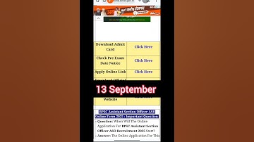 #bpsc #aso #exam #date #bihar #admitcard #download #bpscexam #bpscteacher