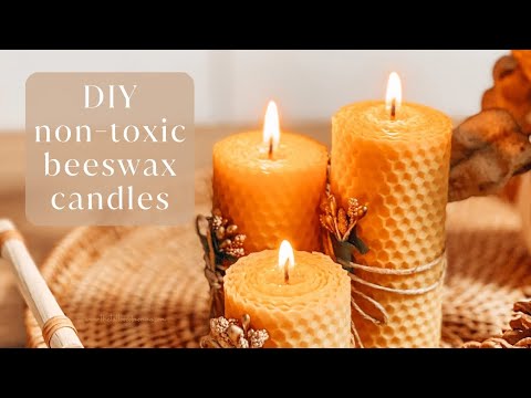 How to make beeswax candles (and some myth busting!) – Eight Acres Natural  Living