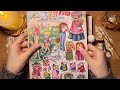 빈티지 다꾸 ASMR 오래된 종이인형으로 빈티지 다이어리 꾸미기 Vintage Journal 종이소리 No BGM 4K 빈티지 다꾸 ASMR 오래된 종이인형으로 빈티지 다이어리 꾸미기 Vintage Journal 종이소리 No BGM 4K