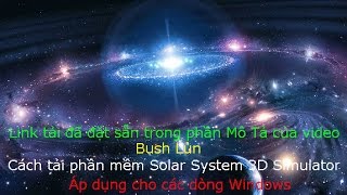 Cách tải phần mềm Solar System 3D Simulator cho Windows