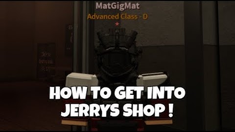 How to get in Jerrys shop | SCP : Roleplay | Full tutorial july 2025
