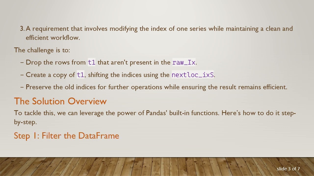 Efficiently Shift Index of Series by 1 Row in Another Pandas TimeIndex