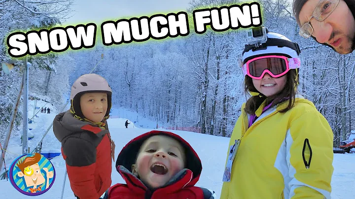 Kids go Skiing AGAIN! Lexi goes down Huge Mountain!! Ober Gatlinburg, TN Family Vlog #3
