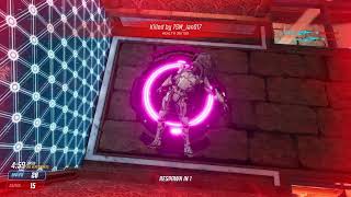 Splitgate clean doulbe kill with trickshot