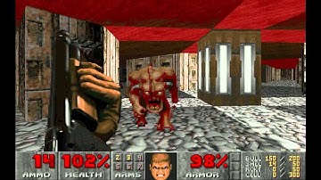 The Ultimate Doom E2M2: Containment Area (100%)