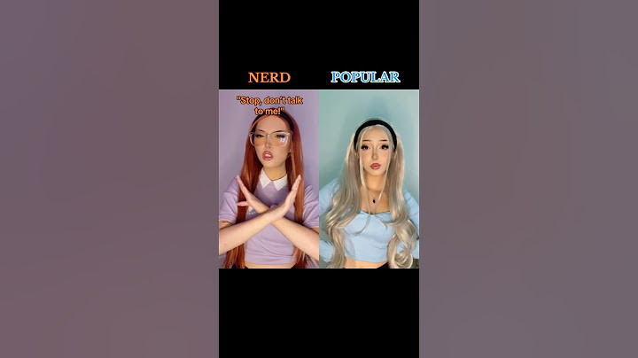 The popular girl teaches the nerd how to become popular #youtubeshorts