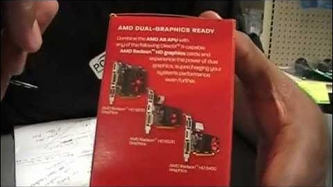 AMD A-Series A8 3850 Llano Unboxing