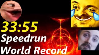 Forsen Reacts to Elden Ring Any% Speedrun in 33:55