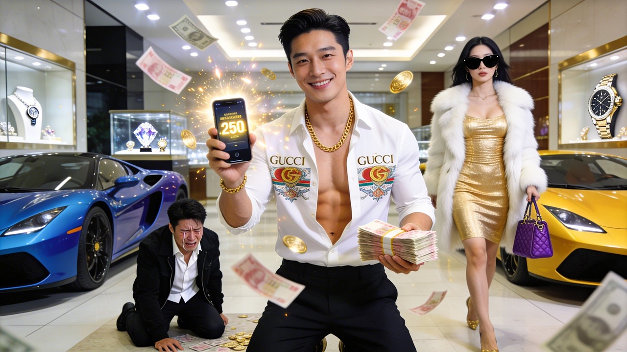 Bị Nhà Vợ Lấy Sạch Tiền,A Trai Kích Hoạt Hệ Thống Tỷ Phú,Cướp Luôn Người Yêu Xinh Đẹp Của Thằng E Vợ