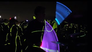 CHS Marching Band - Nevermore Glow Show (Final Performance) - Drum Highlights