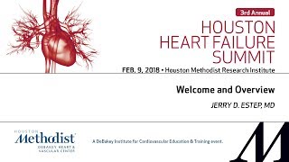 Welcome & Overview (JERRY D  ESTEP, MD)