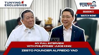My full interview with Philippines’ ‘Juice King,’ Zesto founder Alfredo Yao