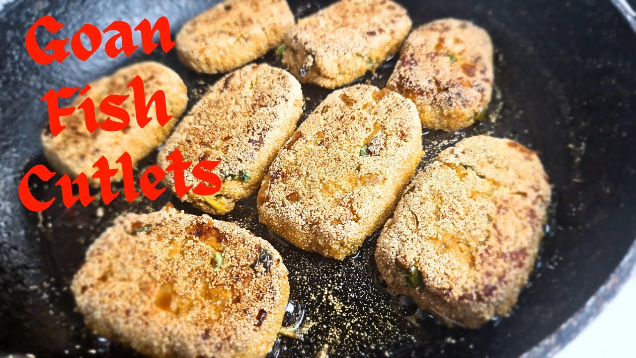 How To Make Goan Fish Cutlets Goan Bangda Cutlet Recipe Fish cakes