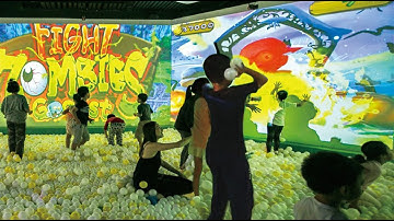 Interactive Wall Games: Smashing Balls Triggers Epic Projections!