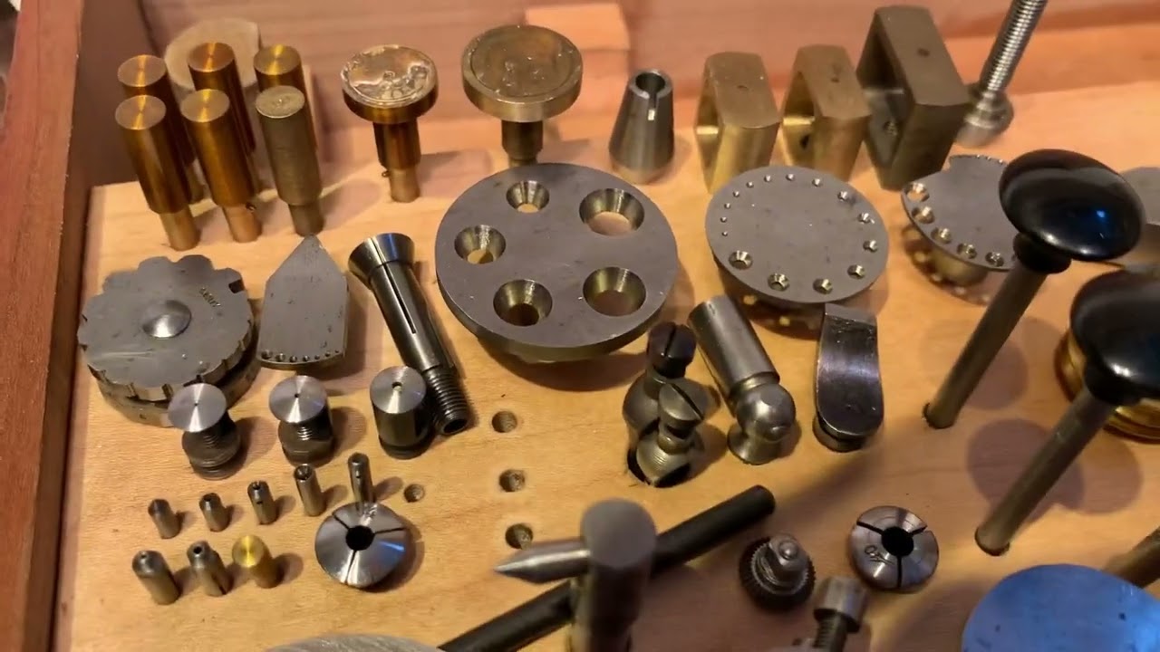 G. Boley 6.5mm Boxed Watchmaker Lathe Set - YouTube