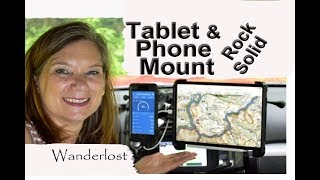 Most Secure Dash Mount For Tablet And Phone & How To Install It