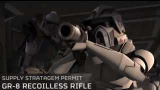 Helldivers 2 weapons portrayed by Memes