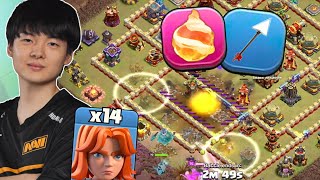 NAVI with SHOCKING HITS | Clash of Clans