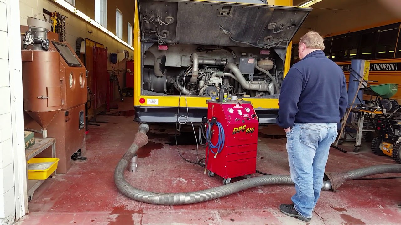 Diesel Engine Cleaning EGR System DFS 910 YouTube