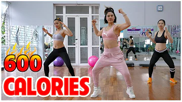 Burn 600 Calories in 60 Minutes with Mira Pham | Aerobic Dance Workout at Home | Eva Fitness